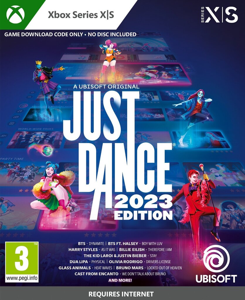 Just Dance 2023 (Code in a box) Xbox Series X hinta ja tiedot | Tietokone- ja konsolipelit | hobbyhall.fi