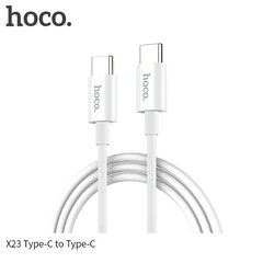 Hoco X23 Type-C, 1,0m USB-latauskaapeli, valkoinen hinta ja tiedot | Hoco Puhelimet, älylaitteet ja kamerat | hobbyhall.fi
