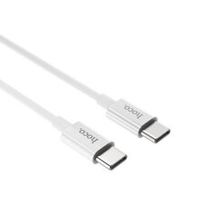 Hoco X23 Type-C, 1,0m USB-latauskaapeli, valkoinen hinta ja tiedot | Puhelinkaapelit | hobbyhall.fi