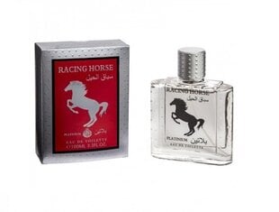 Hajuvesi Real Time Racing Horse Platinium EDT miehille 100 ml hinta ja tiedot | Miesten hajuvedet | hobbyhall.fi