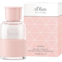 s.Oliver So Pure Women EDT Parfyymi naisille 30 ml hinta ja tiedot | S.Oliver Hajuvedet ja tuoksut | hobbyhall.fi