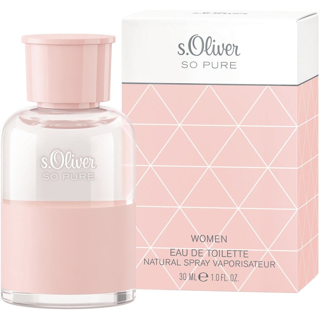 s.Oliver So Pure Women EDT Parfyymi naisille 30 ml hinta ja tiedot | Naisten hajuvedet | hobbyhall.fi