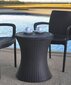 Baaripöytä PACIFIC COOL BAR 30 L KETER jääsäiliöllä hinta ja tiedot | Puutarhapöydät | hobbyhall.fi