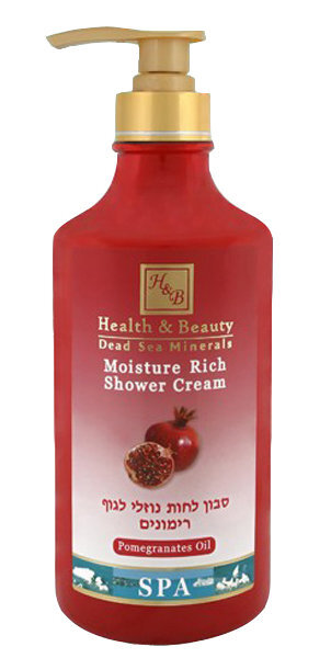 Suihkugeeli-voide granaattiomenauutteella Health & Beauty 780 ml hinta ja tiedot | Suihkusaippuat ja suihkugeelit | hobbyhall.fi