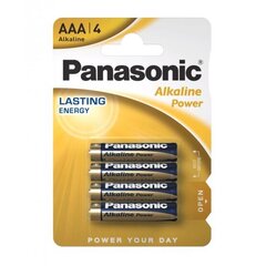 Panasonic alkaliparistot LR03 (AAA) hinta ja tiedot | Paristot | hobbyhall.fi