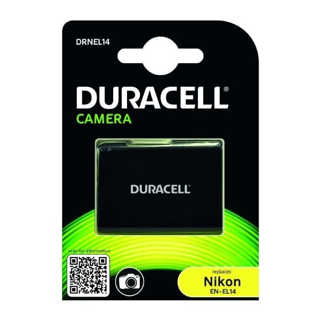 Akku Duracell, analoginen Nikon EN-EL14, 1150mAh hinta ja tiedot | Kameran akut | hobbyhall.fi