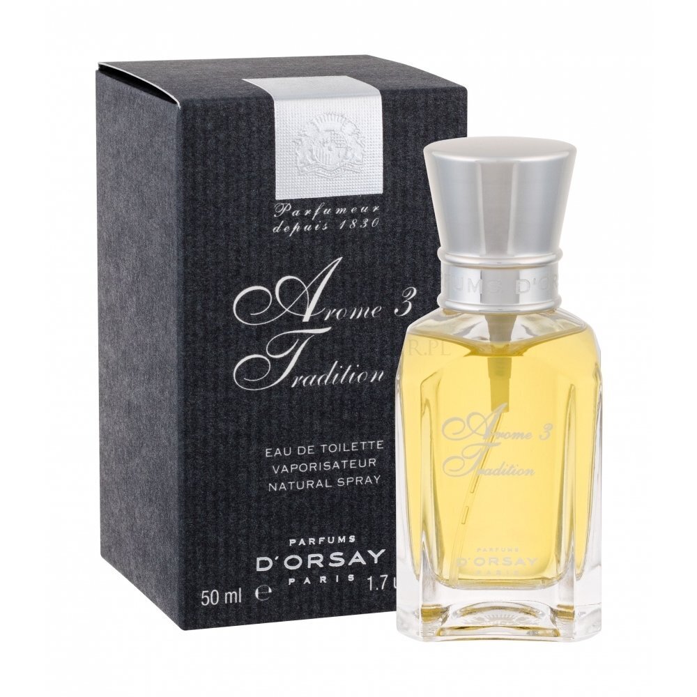 D´Orsay Arome 3 Tradition EDT miehelle 50 ml hinta ja tiedot | Miesten hajuvedet | hobbyhall.fi