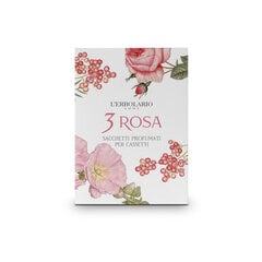 Tuoksupussi L'Erbolario 3 Rosa 1 kpl hinta ja tiedot | Huonetuoksut | hobbyhall.fi