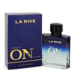 Hajuvesi La Rive Just on Time EDT miehille 100 ml hinta ja tiedot | Miesten hajuvedet | hobbyhall.fi