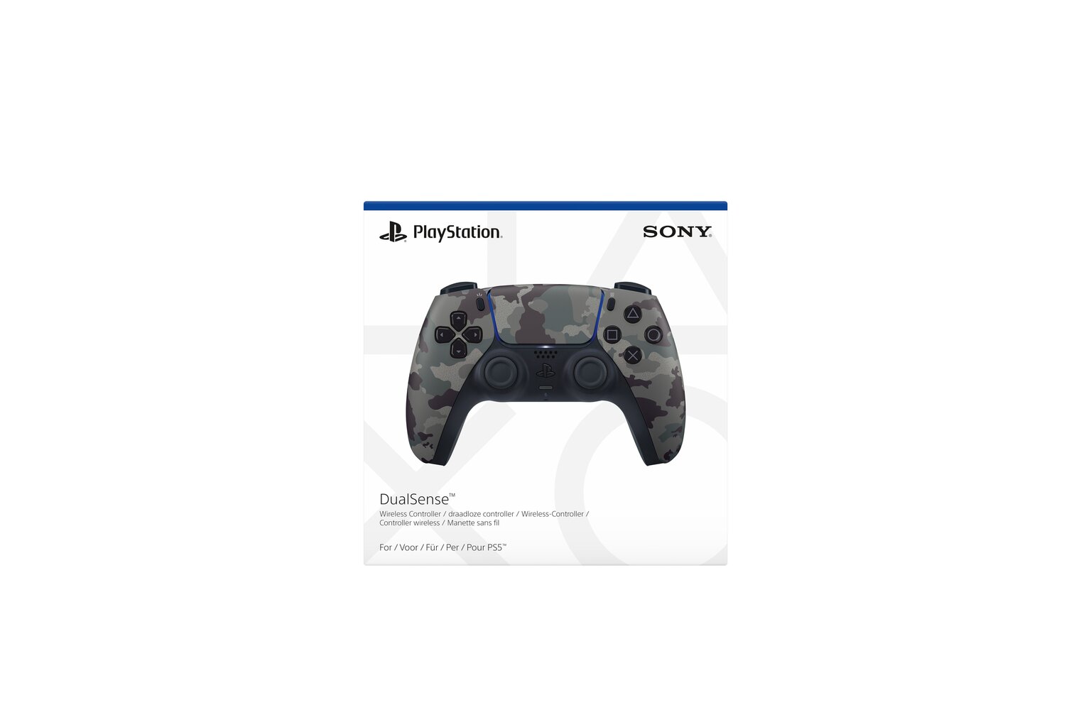 Sony Playstation 5 DualSense Camouflage Grey hinta ja tiedot | Ohjaimet ja lisätarvikkeet | hobbyhall.fi