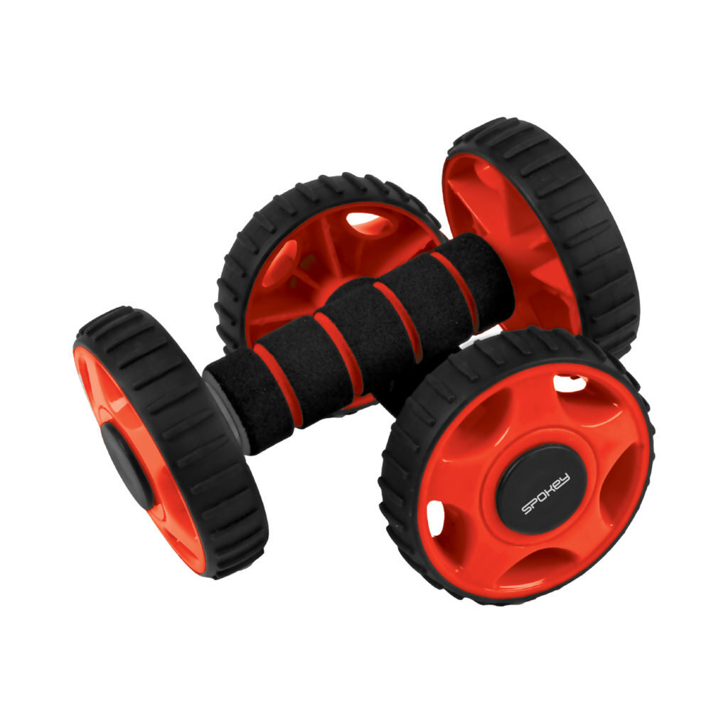 Voimistelun pyöräkerta Spokey DOUBLE WHEEL II hinta ja tiedot | Voimapyörät | hobbyhall.fi