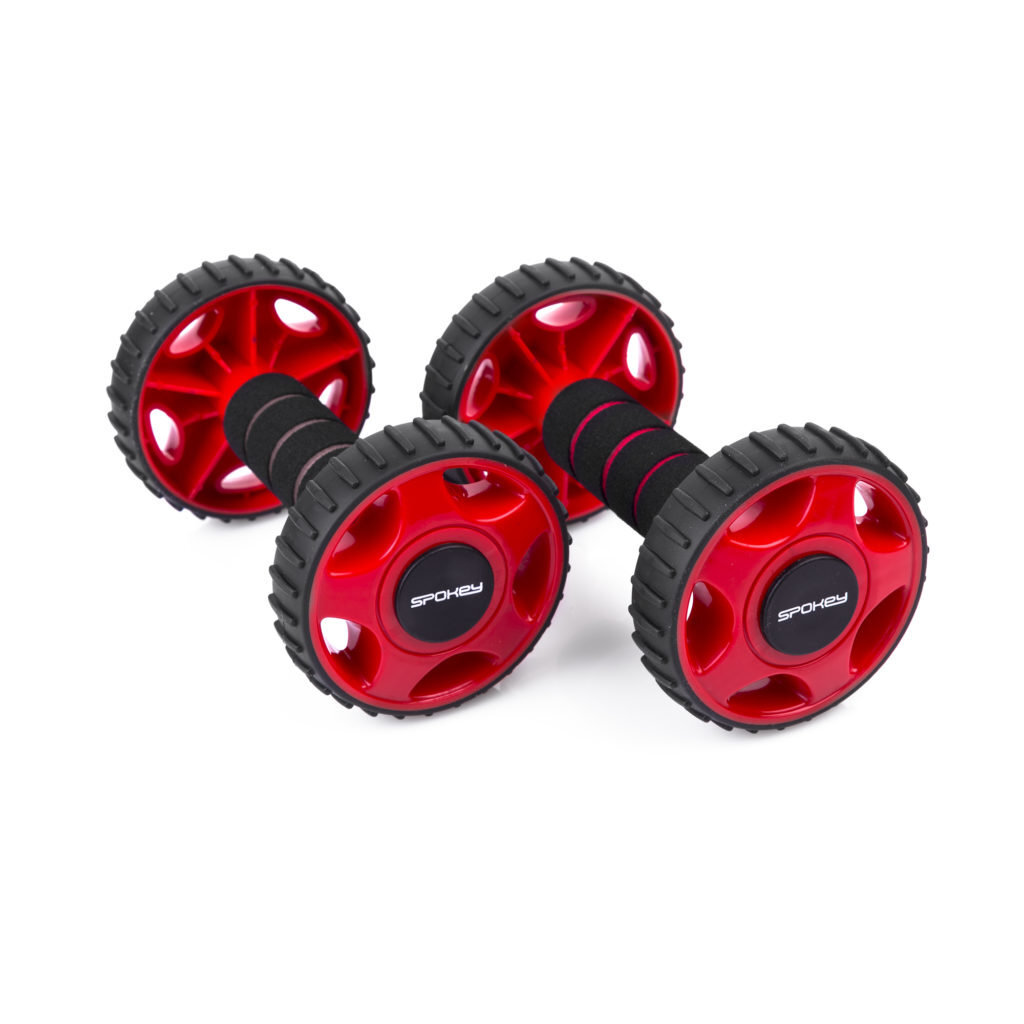 Voimistelun pyöräkerta Spokey DOUBLE WHEEL II hinta ja tiedot | Voimapyörät | hobbyhall.fi