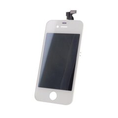 HQ A+ kosketusnäyttö LCD, mallille Apple iPhone 4G, valkoinen hinta ja tiedot | Puhelimen osat ja korjaustyökalut | hobbyhall.fi