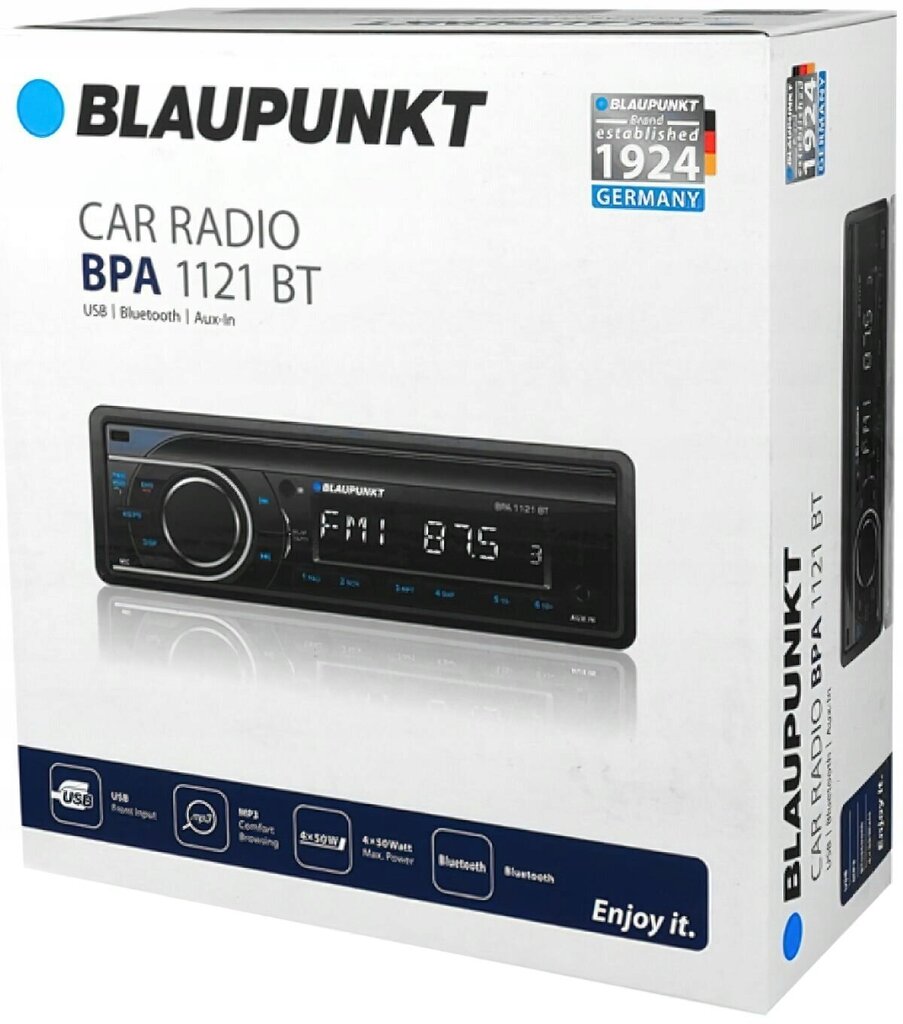 Blaupunkt BPA1121BT hinta ja tiedot | Autoradiot, multimedia | hobbyhall.fi