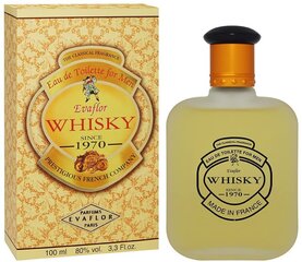 Evaflor Whisky For Men EDT mihelle 100 ml hinta ja tiedot | Evaflor Hajuvedet ja kosmetiikka | hobbyhall.fi