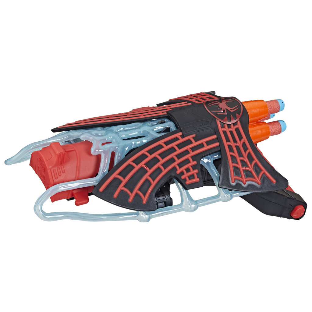 Hasbro Nerf Hämähäkkimies: Hämähäkkimies - Miles Morales Tri-Shot Blaster (F3734) hinta ja tiedot | Poikien lelut | hobbyhall.fi