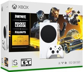 Microsoft Xbox Series S - Kultainen Hunter Bundle hinta ja tiedot | Pelikonsolit | hobbyhall.fi