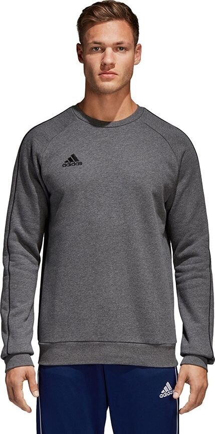 Miesten collegepaita Adidas Core 18 SW Top M CV3960 (44243), harmaa hinta ja tiedot | Miesten puserot ja hupparit | hobbyhall.fi