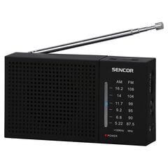 Sencor Portable FM / AM hinta ja tiedot | Kelloradiot ja herätyskellot | hobbyhall.fi