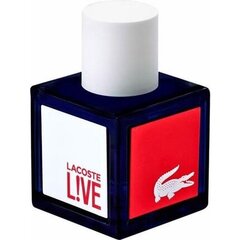 Lacoste Live Pour Homme EDT hajuvesi miehille 40 ml hinta ja tiedot | Miesten hajuvedet | hobbyhall.fi