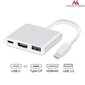 Sovitin Maclean MCTV-840, Type-C HDMI hinta ja tiedot | Adapterit | hobbyhall.fi