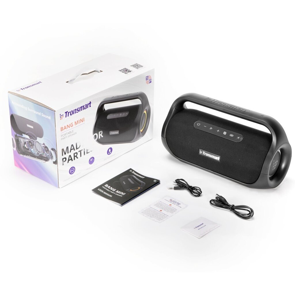 Tronsmart Bang Mini, Langaton Bluetooth 50W IPX6 Musta (854630) hinta ja tiedot | Kaiuttimet | hobbyhall.fi