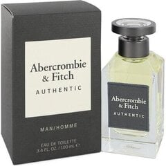 Abercrombie & Fitch Authentic EDT miehille 100 ml hinta ja tiedot | Abercrombie & Fitch Hajuvedet ja kosmetiikka | hobbyhall.fi