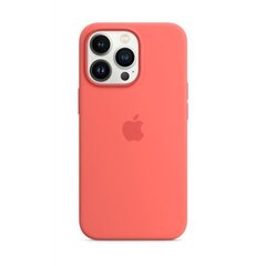 iPhone 13 Pro silikonista valmistettu kotelo MagSafella, Pink Pomelo hinta ja tiedot | Puhelimen kuoret ja kotelot | hobbyhall.fi