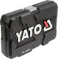 Yato YT - 14501 -hylsyavainsarja, 1 / 4”, 56 osaa hinta ja tiedot | Käsityökalut | hobbyhall.fi