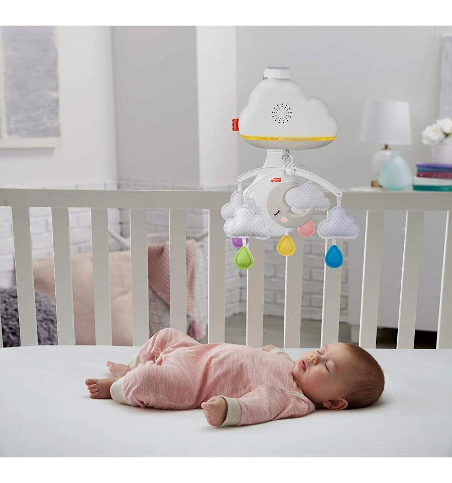 Fisher-Price sänkykaruselli - Calming Clouds yölamppu hinta ja tiedot | Vauvan lelut | hobbyhall.fi