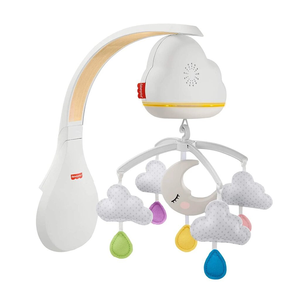 Fisher-Price sänkykaruselli - Calming Clouds yölamppu hinta ja tiedot | Vauvan lelut | hobbyhall.fi