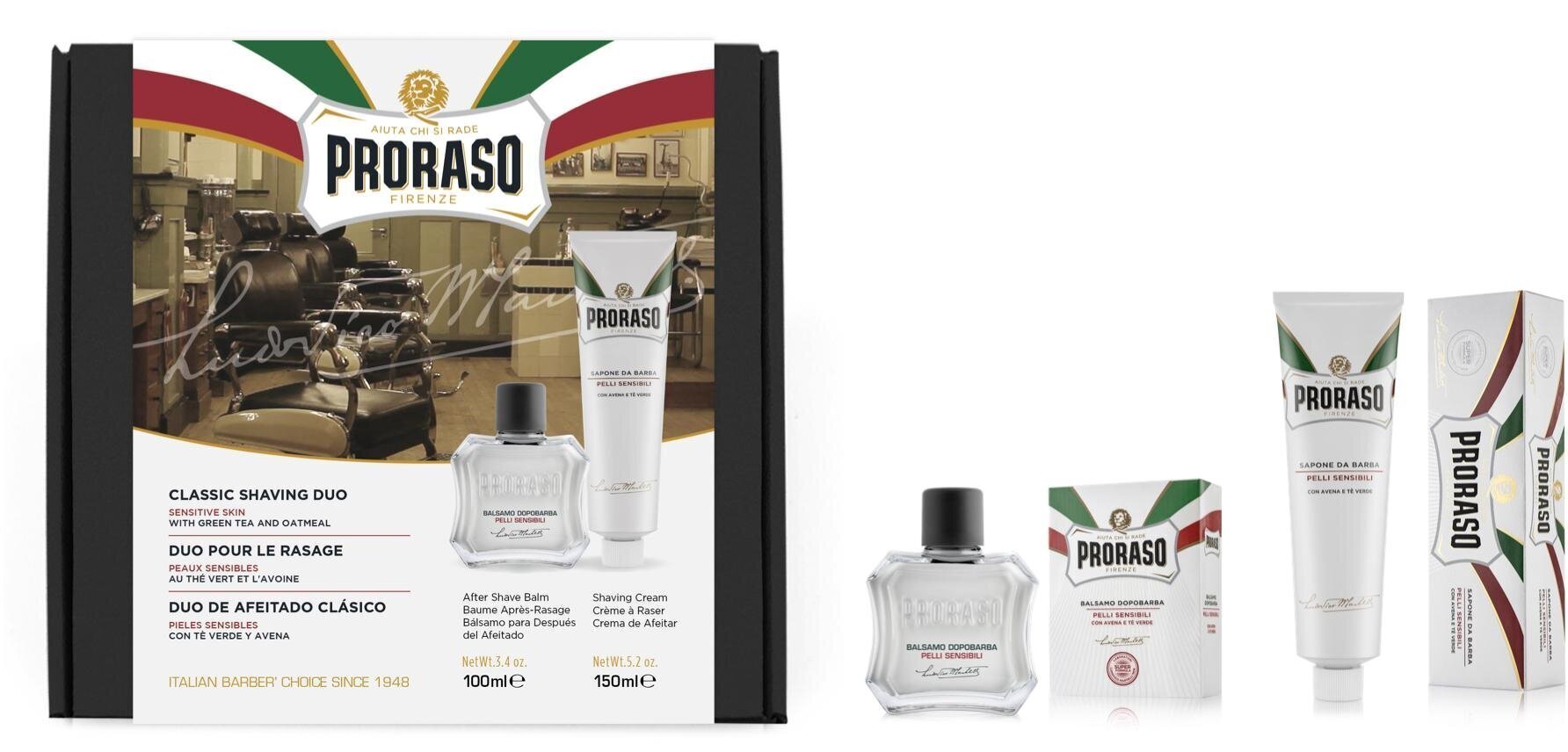 Proraso parranajopakkaus hinta ja tiedot | Parranajo ja karvanpoisto | hobbyhall.fi