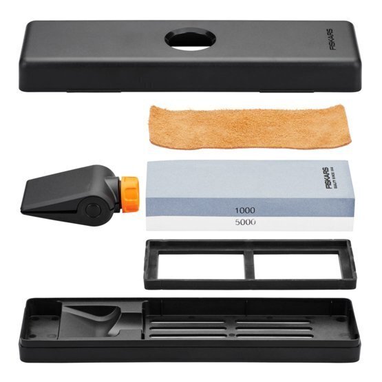 Fiskars Premium Whetstone veitsen teroitussarja hinta ja tiedot | Veitset ja tarvikkeet | hobbyhall.fi