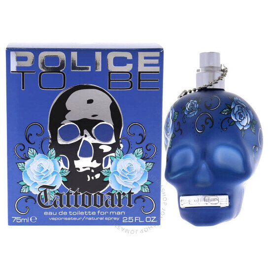 Police To Be Tattooart For Man EDT Miehille 75ml hinta ja tiedot | Miesten hajuvedet | hobbyhall.fi