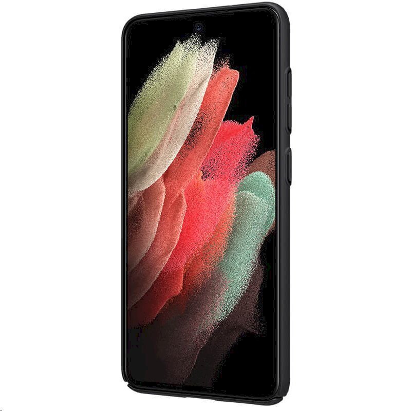 Nillkin Super Frosted takasuojakuori Samsung Galaxy S21 5G puhelimelle Black hinta ja tiedot | Puhelimen kuoret ja kotelot | hobbyhall.fi