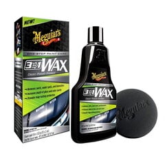 Autovaha Meguiar's 3in1 One Step Pain Care Clean Polish Protect Wax, 473 ml hinta ja tiedot | Meguiar's Autotuotteet | hobbyhall.fi