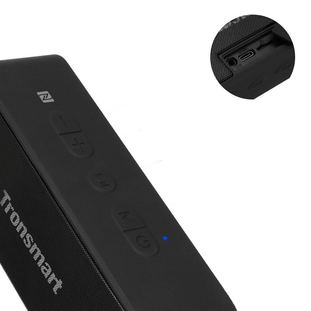 Tronsmart Element T2 Plus, 20 W Bluetooth 5.0 wireless black (357167) hinta ja tiedot | Kaiuttimet | hobbyhall.fi