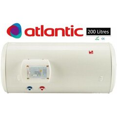 Atlantic CE200L HM ATE -lämminvesivaraaja, vaakasuora malli, 200 l, valkoinen hinta ja tiedot | Atlantic Kodin remontointi | hobbyhall.fi