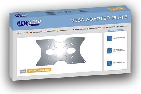 NEWSTAR VESA CONVERSION PLATE VESA75/100 hinta ja tiedot | TV-seinätelineet | hobbyhall.fi