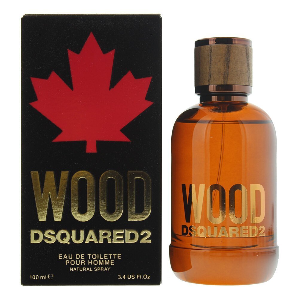 Hajuvesi Dsquared2 Wood EDT miehille, 100 ml hinta ja tiedot | Miesten hajuvedet | hobbyhall.fi