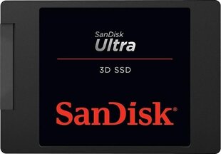 SanDisk Ultra 3D 2TB SATA3 (SDSSDH3-2T00-G25) hinta ja tiedot | Kovalevyt | hobbyhall.fi