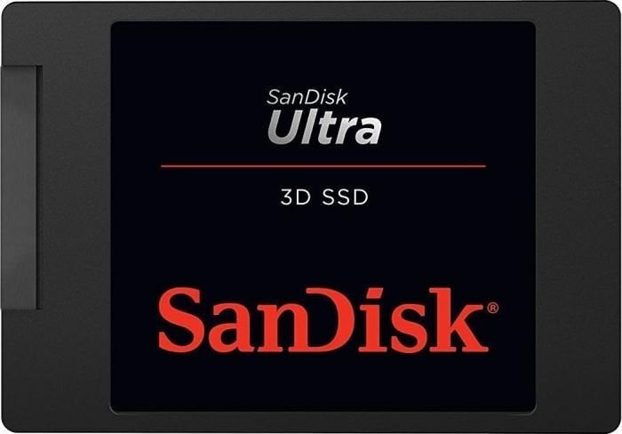 SanDisk Ultra 3D 2TB SATA3 (SDSSDH3-2T00-G25) hinta ja tiedot | Kovalevyt | hobbyhall.fi