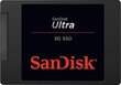 SanDisk Ultra 3D 2TB SATA3 (SDSSDH3-2T00-G25) hinta ja tiedot | Kovalevyt | hobbyhall.fi