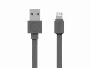 Allocacoc USB-kaapeli Lightning Basic, 1,5 m, harmaa hinta ja tiedot | Kaapelit ja adapterit | hobbyhall.fi