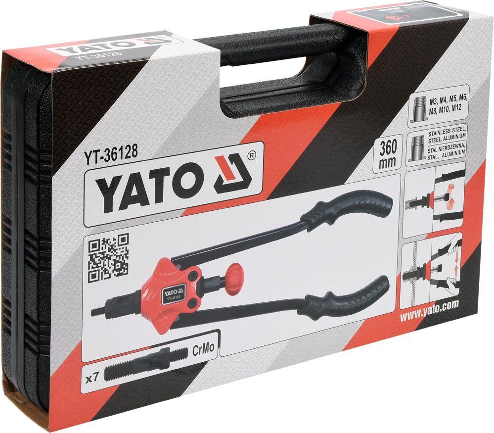 Niittipihdit Yato 360mm-M8 (YT-36128) hinta ja tiedot | Käsityökalut | hobbyhall.fi