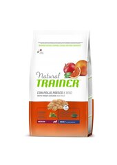 Trainer Natural keskikokoisille koirille kanalla Adult Medium, 12 kg hinta ja tiedot | Trainer Natural Lemmikit | hobbyhall.fi