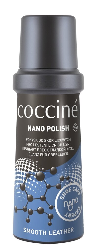 Musta kenkälankki sienellä Coccine Nano, 75 ml hinta ja tiedot | Vaatteiden ja jalkineiden hoito | hobbyhall.fi