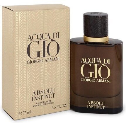 Parfyymi Giorgio Armani Acqua Di Gio Absolu Instinct EDP miehille 75 ml hinta ja tiedot | Miesten hajuvedet | hobbyhall.fi