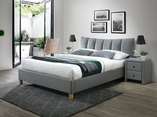 Sänky Sandy 160x200 cm, harmaa hinta ja tiedot | Sängyt | hobbyhall.fi