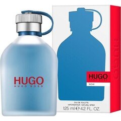 Hugo Boss Hugo Now EDT mihelle 125 ml hinta ja tiedot | Miesten hajuvedet | hobbyhall.fi